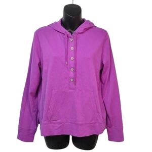Lauren Ralph Lauren Women's Purple Hoodie Size M
